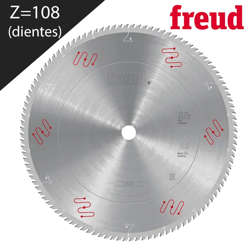 Imágen Sierra trapecio plano Aluminio Diám. 450mm